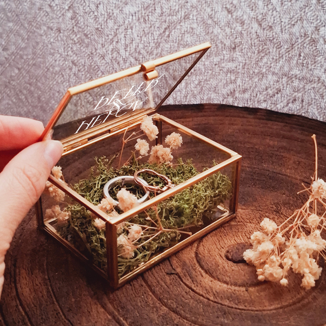 Kleine Ringbox - Vintage